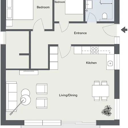 Albloft - Modernes Neues Nahe & Alb Fuer Bis Zu 6 Personen In